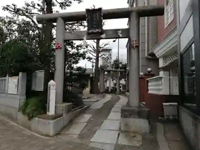 厳嶋神社の鳥居