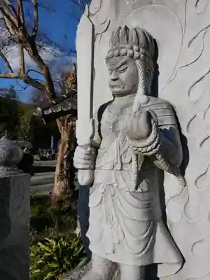 永福寺　童子堂の像