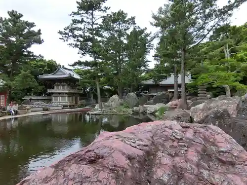 金剛福寺の庭園