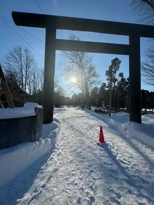 当別神社の鳥居