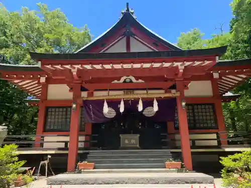 山中浅間神社の本殿