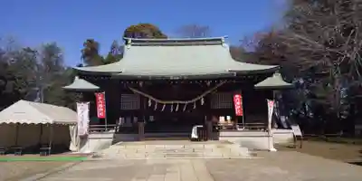 峯ヶ岡八幡神社の本殿・本堂