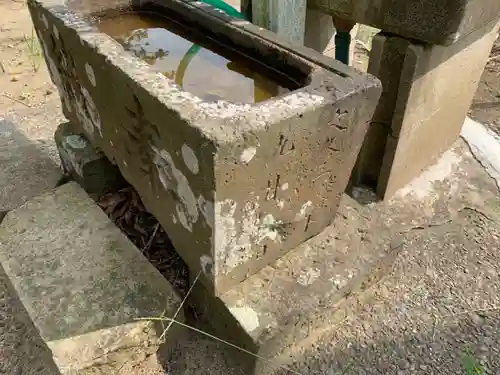 諏訪神社の手水舎