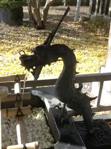 江南神社の手水舎