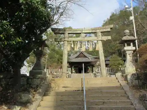 北條神社の鳥居