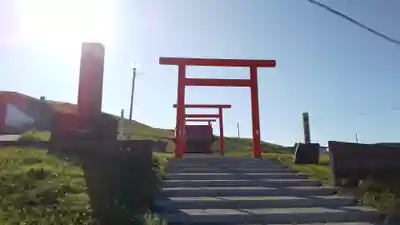 襟裳神社の鳥居