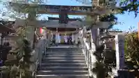 武蔵第六天神社の鳥居