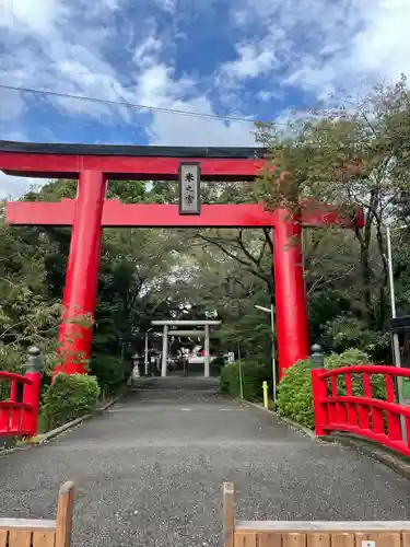 米之宮浅間神社の鳥居