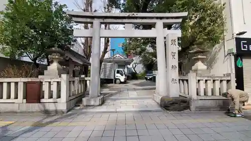 須賀神社の鳥居