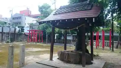 縣神社の手水舎