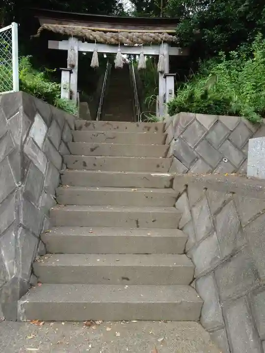 高森神社の鳥居