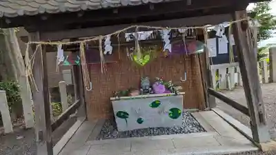 玉田神社の手水舎