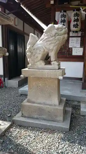 須佐之男神社の狛犬