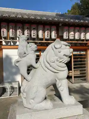 種貸社（住吉大社末社）の狛犬