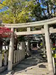 甲子園八幡神社の鳥居