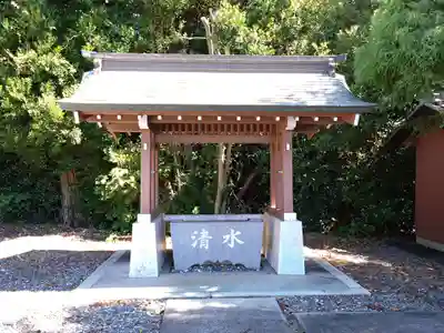 八幡社の手水舎