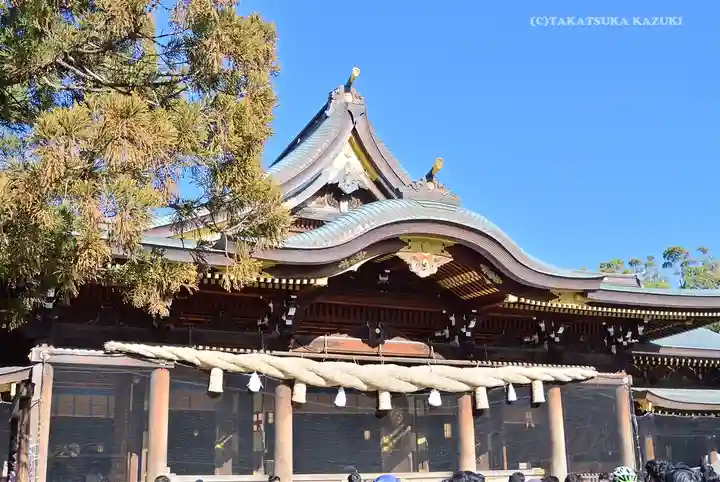寒川神社の本殿・本堂