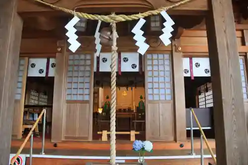 阿久津「田村神社」（郡山市阿久津町）旧社名：伊豆箱根三嶋三社の本殿・本堂