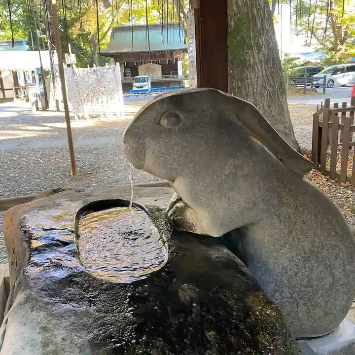 調神社の手水舎
