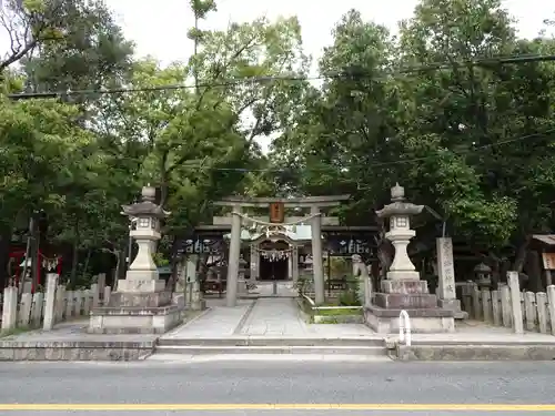 蜂田神社の鳥居