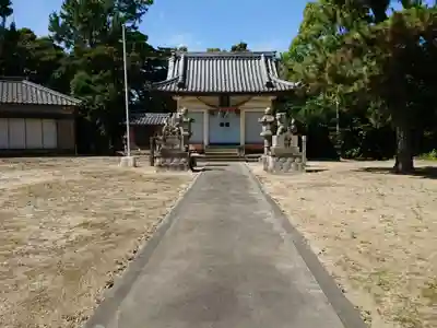 八幡社の本殿・本堂