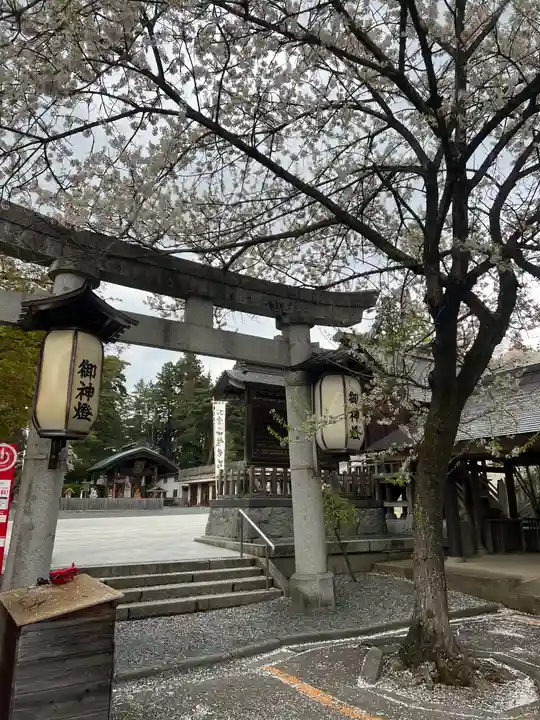 盛岡八幡宮の鳥居