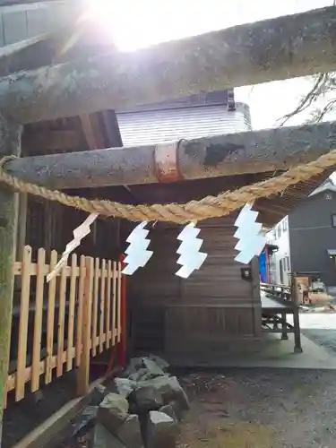 鏑川神社の鳥居