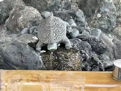 湯倉神社の手水舎