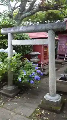 二十三夜尊 桂岸寺の鳥居