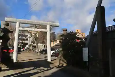 阿邪訶根神社の鳥居