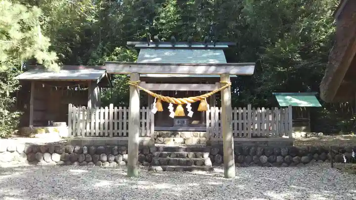 初生衣神社の鳥居