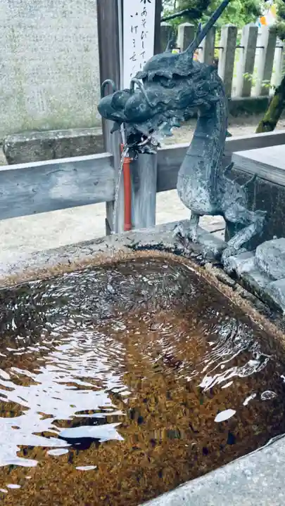 菅生神社の手水舎
