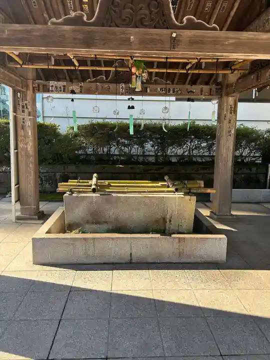 宮城縣護國神社の手水舎