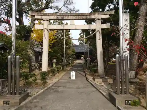 洞神社の鳥居