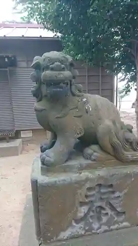 意富比神社の狛犬