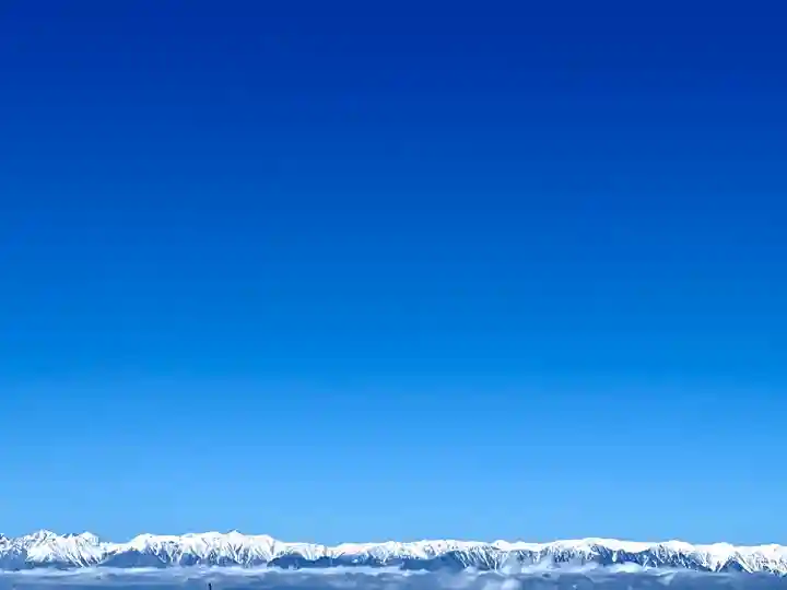 禰固岳神社の景色