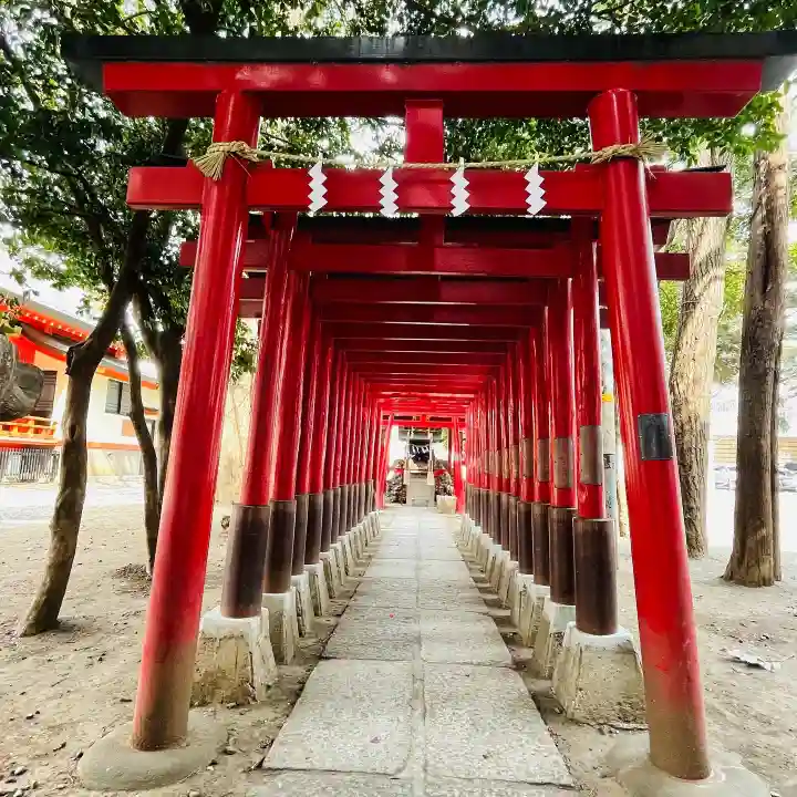 花園神社の鳥居