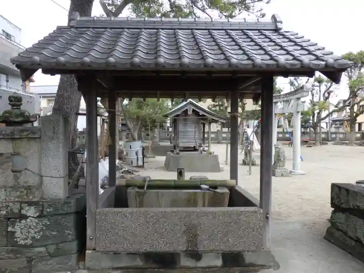 住吉神社の手水舎