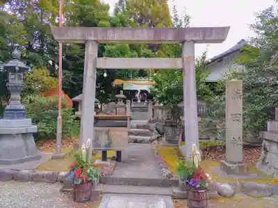 青塚社(北方町)の鳥居