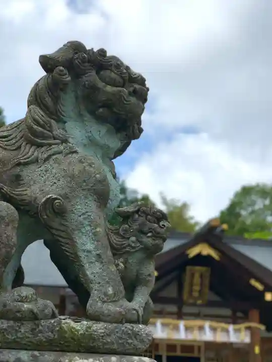 足羽神社の狛犬