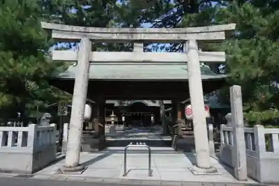 賣布神社の鳥居