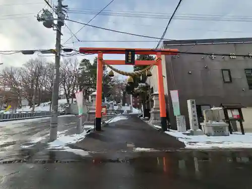 手稲神社の鳥居