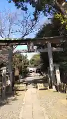 畑子安神社の鳥居