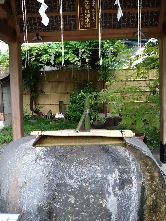 猿江神社の手水舎