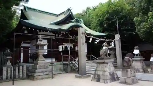 阿遅速雄神社の本殿