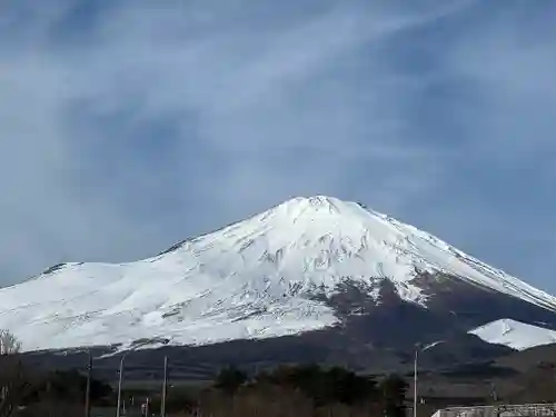 富士山東口本宮 冨士浅間神社の景色