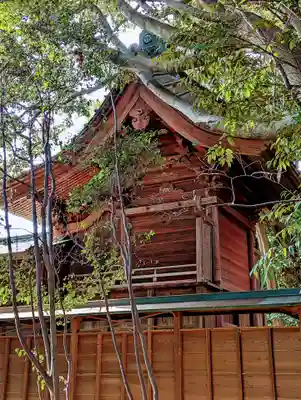 畑子安神社の本殿・本堂