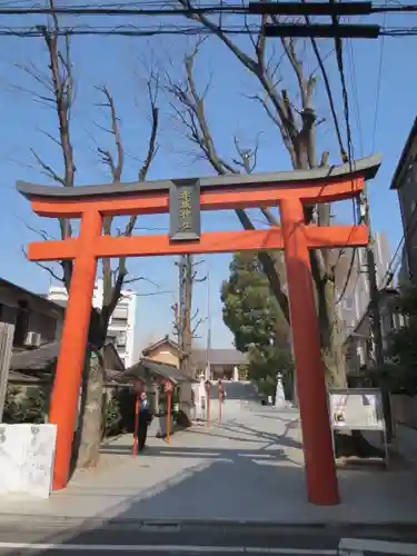 赤城神社の鳥居
