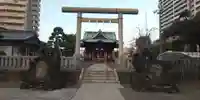 胡録神社の鳥居