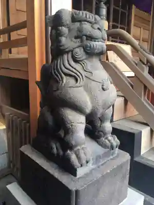 小網神社の狛犬